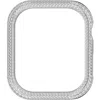 Swarovski Sparkling Pavé 41mm Apple Watch® Case Attachment In Silver