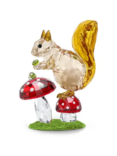 Swarovski Squirrel-motif Ornament In Neutral