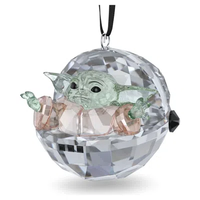 Swarovski Star Wars The Mandalorian Grogu Ornament In Transparent