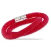 Swarovski Stardust Red Crystals Double Bracelet 5185873-s- Small In Multi