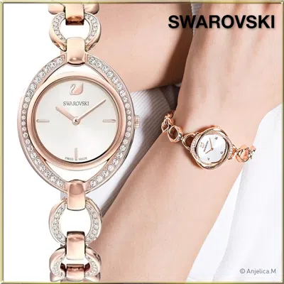 Pre-owned Swarovski Stella Rose Gold-tone Watch 5470415