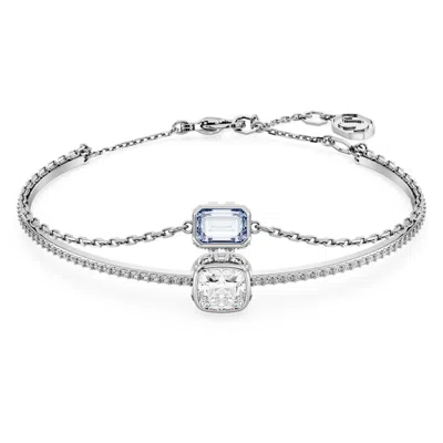 Swarovski Stilla Bangle In Blue