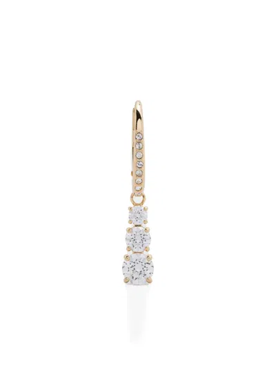 Swarovski Stilla Attract Hoop Earrings In Neutral