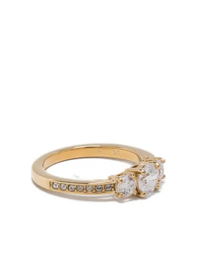 Swarovski Stilla Attract Ring In Gold