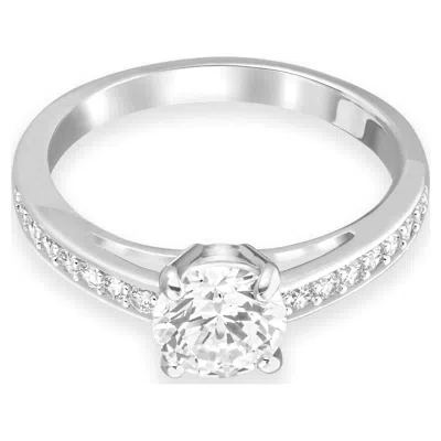 Swarovski Stilla Attract Ring In Metallic