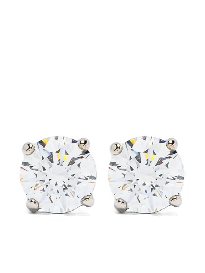 Swarovski Attract Stud Earrings In Silver