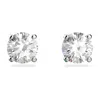 Swarovski Stilla Attract Stud Earrings In White