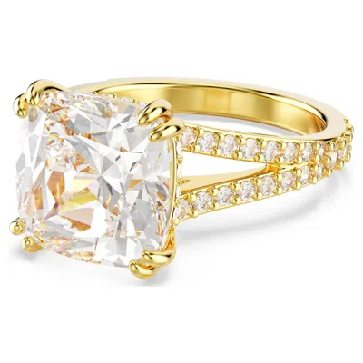Swarovski Stilla Cocktail Ring In White