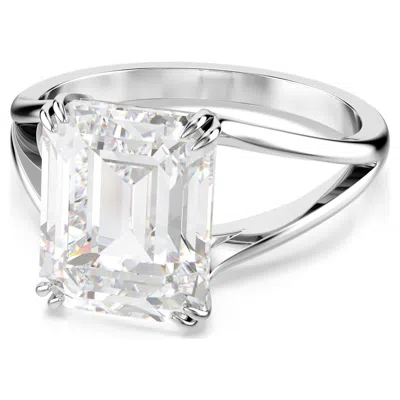 Swarovski Stilla Cocktail Ring In White