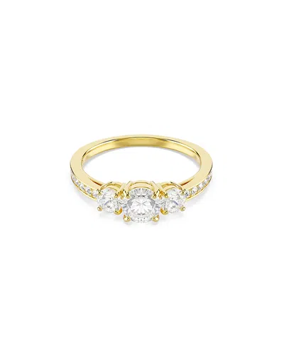 Swarovski Stilla Crystal Attract Ring In Gold