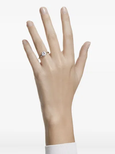 Swarovski Stilla Crystal-embellished Ring In Gold