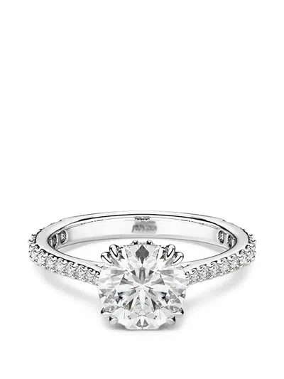 Swarovski Stilla Crystal-embellished Ring In Silver
