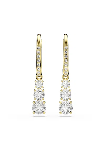 Swarovski Stilla Pendant Attract Trilogy In Gold