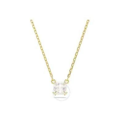 Swarovski Stilla Pendant Gold Shiny White