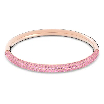 Swarovski Stone Armreif In Pink