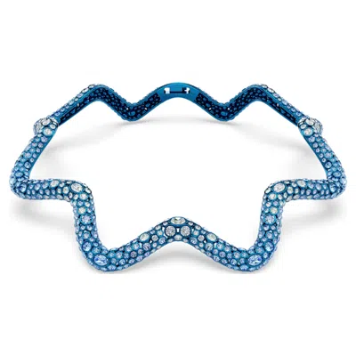 Swarovski Sublima Choker In Blue
