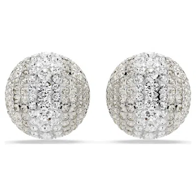 Swarovski Sublima Ohrclips In Weiss