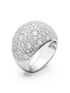 Swarovski Sublima Cocktail Ring In 银色