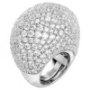 Swarovski Sublima Cocktail Ring In White