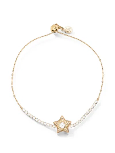 Swarovski Sublima Crystal Star Bracelet In Gold