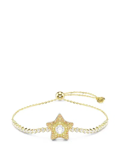 Swarovski Sublima Crystal-embellished Bracelets In Gold