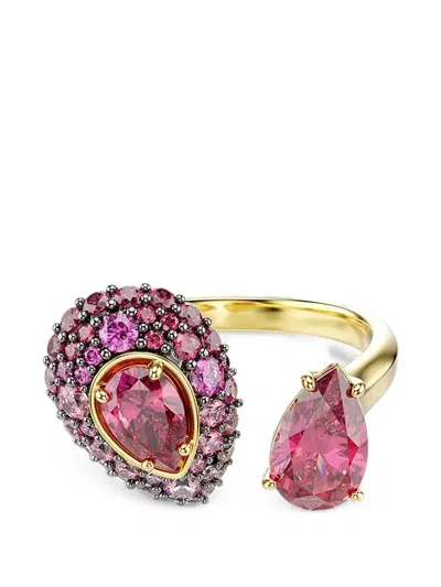 Swarovski Sublima Crystal-embellished Open Ring In Transparent