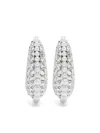 Swarovski Sublima Drop Earrings In Silver