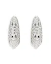 Swarovski Sublima Drop Earrings In Silver