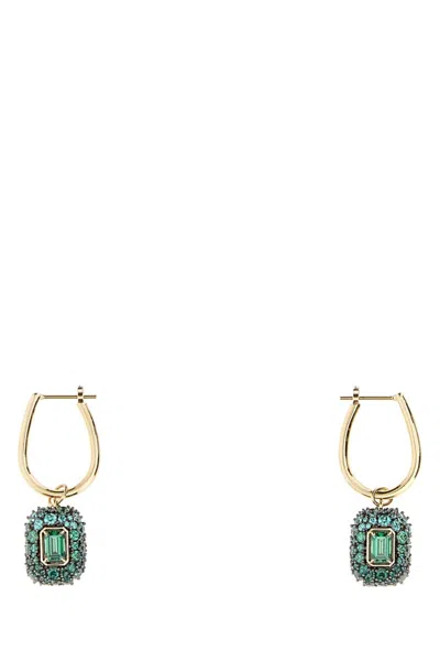 Swarovski Sublima Metal Earrings For Women In Multi