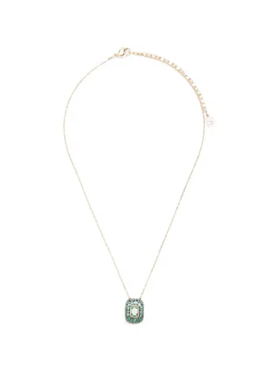 Swarovski Sublima Octagon-cut Necklace In Multi
