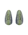 Swarovski Sublima Drop Earrings In Green