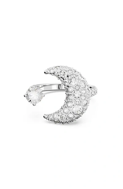 Swarovski Sublima Open Ring In Metallic