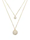 Swarovski Meteora Layered Necklace In Gold