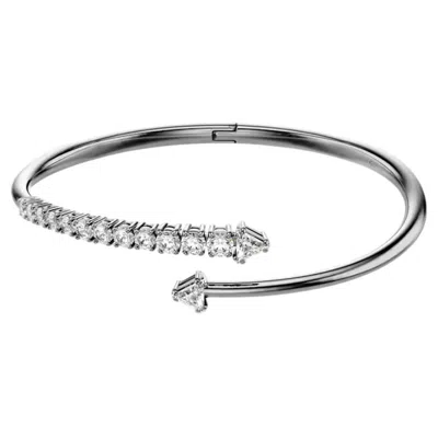 Swarovski Sublima Ruthenium Plated Bangle