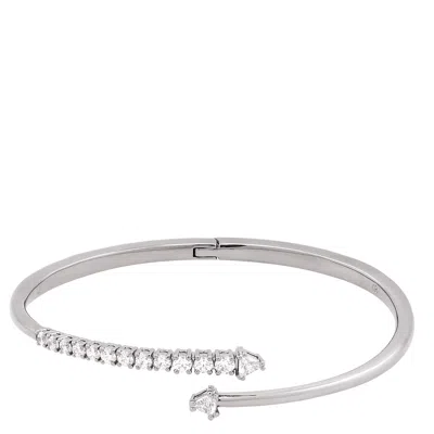 Swarovski Sublima Ruthenium Plated Bangle