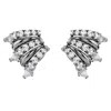 Swarovski Sublima Ruthenium Plated Ear Cuffs