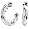 Swarovski Sublima Crystal Hoop Earrings