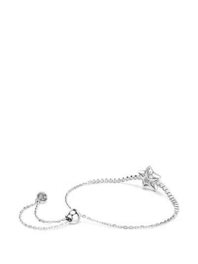 Swarovski Sublima Star-pendant Crystal-embellished Bracelet In Metallic