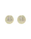Swarovski Sublima Stud Earrings In Gold