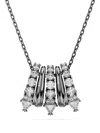 Swarovski Sublima Triangle Crystal Pendant Necklace In Multi