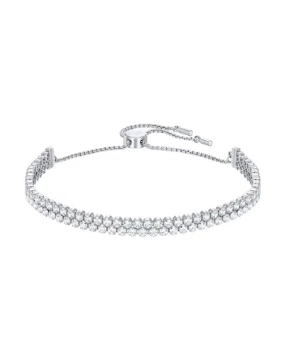 Swarovski Subtle Bracelet In Silver - Clear