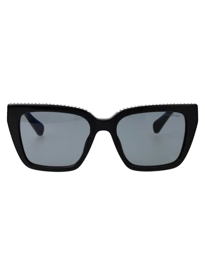 SWAROVSKI SWAROVSKI GEOMETRICAL SUNGLASSES 0 SK6013 1010/1