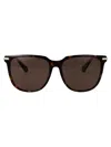 Swarovski Tortoiseshell Square-frame Sunglasses In 100273 Dark Havana