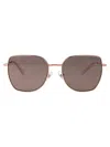 Swarovski 0sk7021d Sunglasses In 40147n Rose Gold