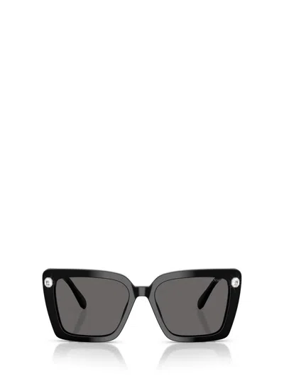 Swarovski Sk 6032 100187 55mm Womens Square Sunglasses In Purple