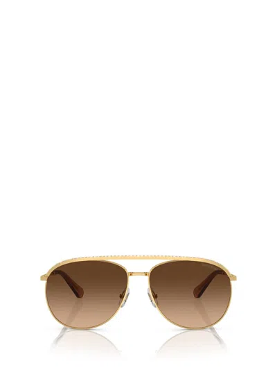 Swarovski Sunglasses In Gold