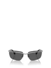 Swarovski Womens Grey Sk7001 Rectangle-frame Gem-embellished Metal Sunglasses In Grey