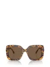Swarovski 55mm Square Sunglasses In Multicolor