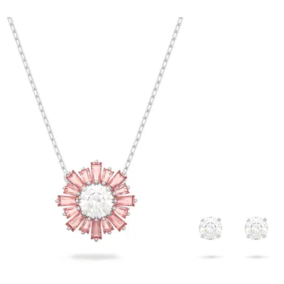 Swarovski Sunshine Set In Pink