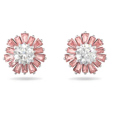 Swarovski Sunshine Stud Earrings In Gold